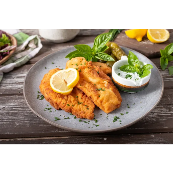 Beer buttered fish fillet