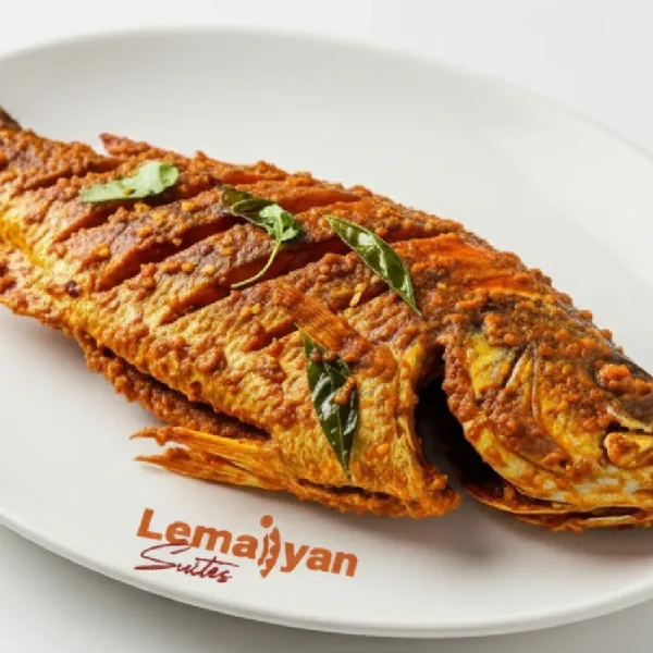 Fish in garlic sauce