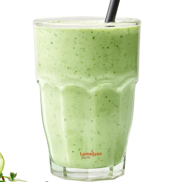 Fat burner smoothie -avocado+pear+spinach