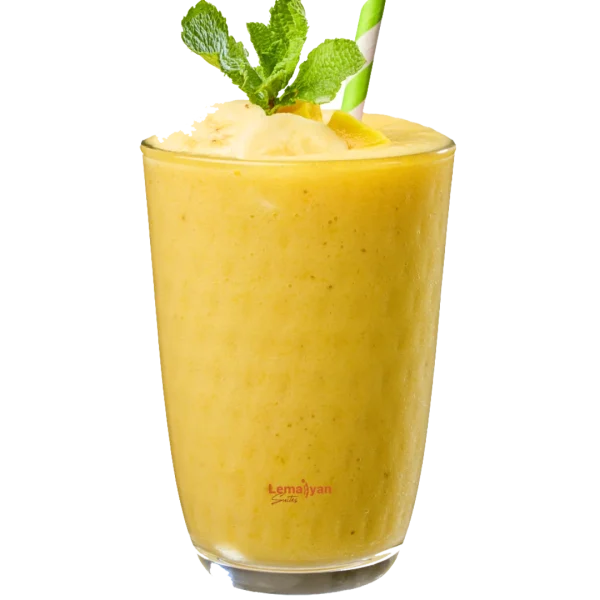Fat burner smoothie -banana+mango+ginger