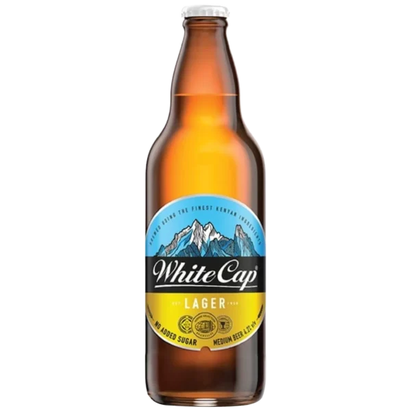White cap lager