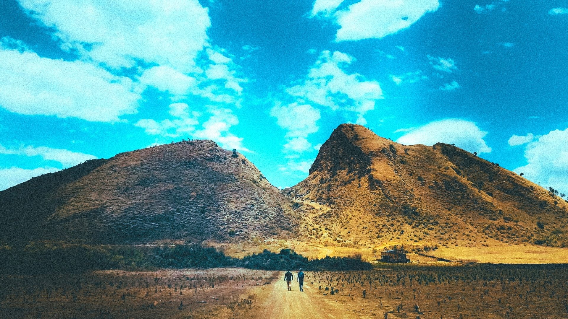 The Sleeping Warrior and Ugali Hills Near Elementaita